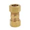 Thrifco Plumbing No. 62-C 5/8 Inch Lead-Free Brass Compression Coupling 4401064 - alternate 2